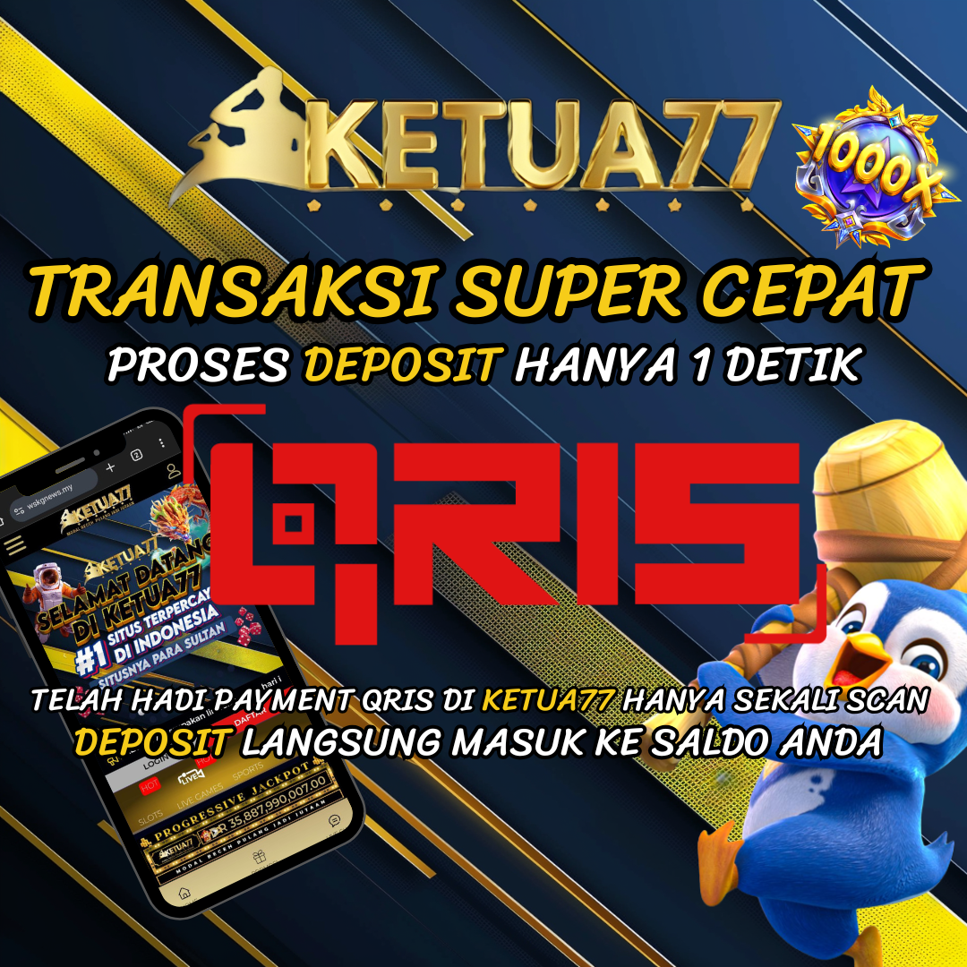 KETUA77: Situs Slot QRIS Gacor Hari Ini Link Maxwin Slot88 Gampang Menang